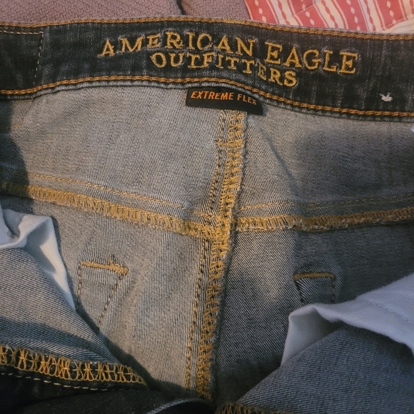 American Eagle Mens Slim Straight Jeans Size 30x30 - Picture 3 of 7